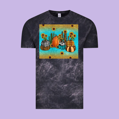Fall Pumpkin Tumbler Vintage Tee Designed By Ranaportraitstore