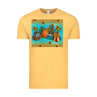 Vintage Mustard fall pumpkin tumbler Vintage Tee - RanaPortraitStore