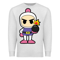 Oatmeal Heather bomberman Premium Sweatshirt - artisFamous