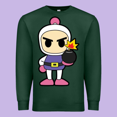 Bomberman Premium Sweatshirt Designed By Artisfamous