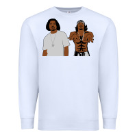 White outkast Premium Sweatshirt - artisFamous