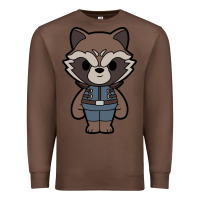 Chestnut rocket racoon chibi Premium Sweatshirt - artisFamous
