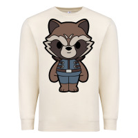 Sandshell rocket racoon chibi Premium Sweatshirt - artisFamous