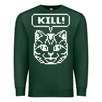 Sports Green kill no more heroes cat Premium Sweatshirt - artisFamous
