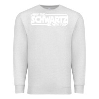 Oatmeal Heather may the schwartz be with you Premium Sweatshirt - artisFamous