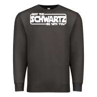 Smoke may the schwartz be with you Premium Sweatshirt - artisFamous