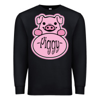 Black pig piggy costume Premium Sweatshirt - artisFamous