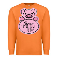 Carrot pig piggy costume Premium Sweatshirt - artisFamous