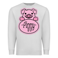 Dove Grey pig piggy costume Premium Sweatshirt - artisFamous