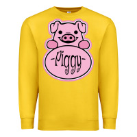 Lemon pig piggy costume Premium Sweatshirt - artisFamous