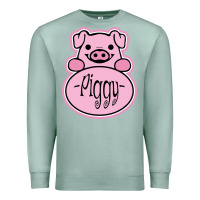 Seafoam pig piggy costume Premium Sweatshirt - artisFamous