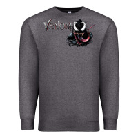 Charcoal Heather VENOM THE MOVIE Premium Sweatshirt - artisFamous