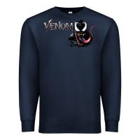 Navy VENOM THE MOVIE Premium Sweatshirt - artisFamous