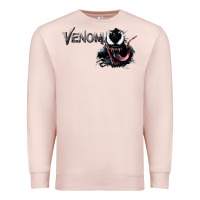 Pale Pink VENOM THE MOVIE Premium Sweatshirt - artisFamous