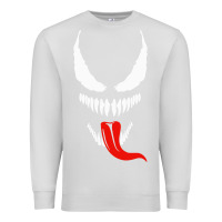 Dove Grey VENOM THE MOVIE Premium Sweatshirt - artisFamous