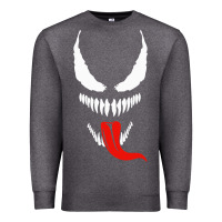 Charcoal Heather VENOM THE MOVIE Premium Sweatshirt - artisFamous