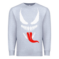 Heather Grey VENOM THE MOVIE Premium Sweatshirt - artisFamous