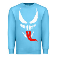 Ocean Blue VENOM THE MOVIE Premium Sweatshirt - artisFamous