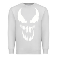 Dove Grey VENOM THE MOVIE Premium Sweatshirt - artisFamous