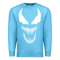 Ocean Blue VENOM THE MOVIE Premium Sweatshirt - artisFamous