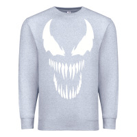 Heather Grey VENOM THE MOVIE Premium Sweatshirt - artisFamous