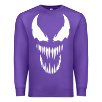 Purple VENOM THE MOVIE Premium Sweatshirt - artisFamous