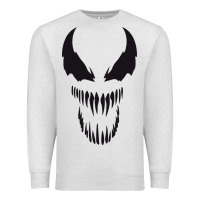 Oatmeal Heather VENOM THE MOVIE Premium Sweatshirt - artisFamous