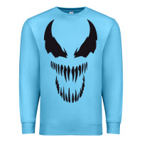 Ocean Blue VENOM THE MOVIE Premium Sweatshirt - artisFamous