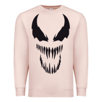 Pale Pink VENOM THE MOVIE Premium Sweatshirt - artisFamous