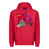 Cardinal happy valentines day Premium Hoodie - SublimationCraftShop