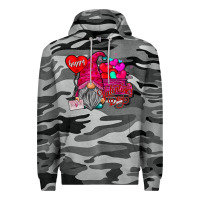 Slate Camo happy valentines day Premium Hoodie - SublimationCraftShop