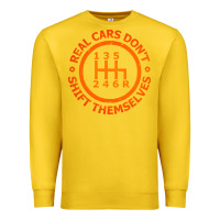 Lemon real cars dont shift themselves Premium Sweatshirt - artisFamous