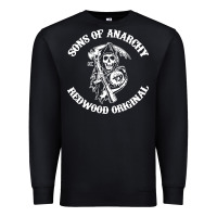 Black sons of anarchy Premium Sweatshirt - artisFamous