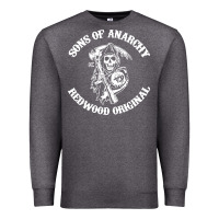 Charcoal Heather sons of anarchy Premium Sweatshirt - artisFamous