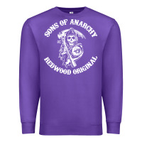 Purple sons of anarchy Premium Sweatshirt - artisFamous