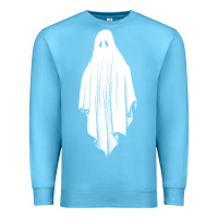 Ocean Blue sheet ghost Premium Sweatshirt - artisFamous