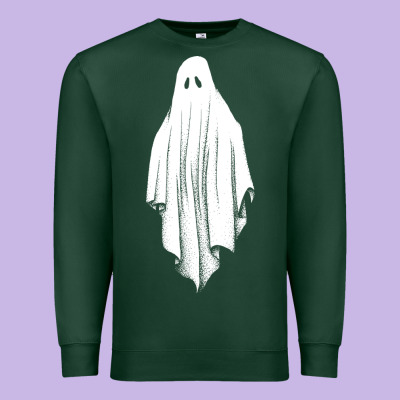 Sheet Ghost Premium Sweatshirt Designed By Artisfamous
