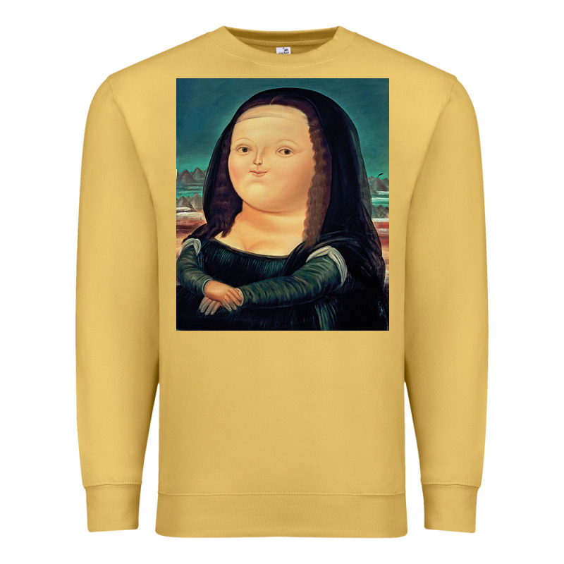Fernando Botero Mona Lisa Premium Sweatshirt by artisFamous | Teevron