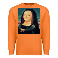 Carrot fernando botero mona lisa Premium Sweatshirt - artisFamous