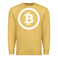 Antique Gold bitcoin Premium Sweatshirt - artisFamous