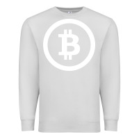 Dove Grey bitcoin Premium Sweatshirt - artisFamous