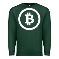 Sports Green bitcoin Premium Sweatshirt - artisFamous