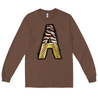 Chestnut softball alphabet a Long Sleeve Tee - CowhideDigitalArt