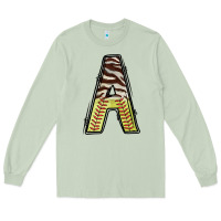 Matcha softball alphabet a Long Sleeve Tee - CowhideDigitalArt