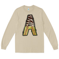 Mushroom softball alphabet a Long Sleeve Tee - CowhideDigitalArt