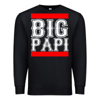 Black big papi Premium Sweatshirt - artisFamous