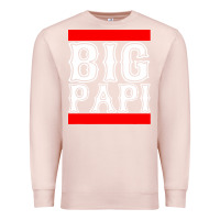 Pale Pink big papi Premium Sweatshirt - artisFamous