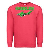 Cardinal goblin shark t shirt   i love goblin shark shirt ugly animal Premium Sweatshirt - artisFamous
