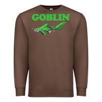 Chestnut goblin shark t shirt   i love goblin shark shirt ugly animal Premium Sweatshirt - artisFamous
