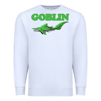 White goblin shark t shirt   i love goblin shark shirt ugly animal Premium Sweatshirt - artisFamous